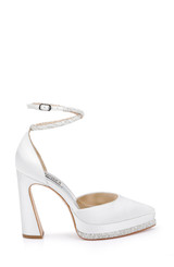 Soft White | Eliana Pointed Platforms