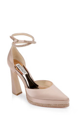 Warm Nude | Eliana Pointed Platforms