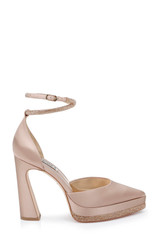 Warm Nude | Eliana Pointed Platforms