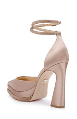Warm Nude | Eliana Pointed Platforms