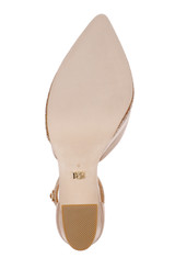 Warm Nude | Eliana Pointed Platforms