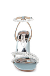 Mist Blue | Feisty Pearl Block Heel Front