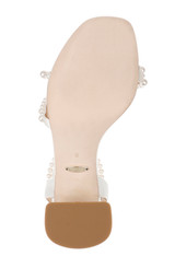 Soft White | Feisty Pearl Block Heel