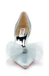 Mist Blue | Festive D’Orsay with Tulle Bow