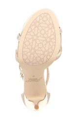 Gold | Galen Platform Glitter Evening Shoe