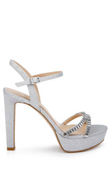 Silver | Gallant Platform Sandal