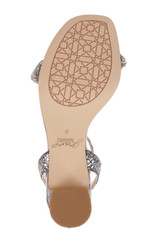 Smoke | Gem Glitter Block Heel Sandal