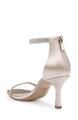 Champagne | Genny Curvy Heel Sandal