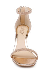 Rose Gold | Genny Curvy Heel Sandal