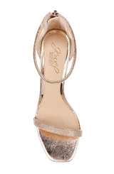 Rose Gold | Genny Curvy Heel Sandal