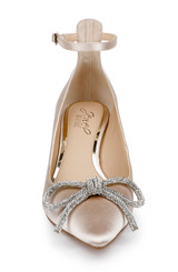 Champagne | Geranium Kitten Heel Pump