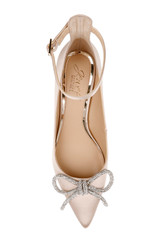 Champagne | Geranium Kitten Heel Pump