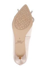 Champagne | Geranium Kitten Heel Pump