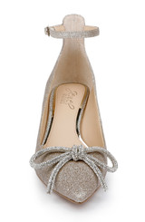 Light Gold | Geranium Kitten Heel Pump