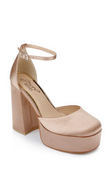 Almond Nude | Giada Round Toe Platform
