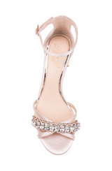 Champagne | Giona Embellished Evening Shoe