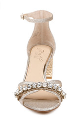 Light Gold | Giona Embellished Evening Shoe