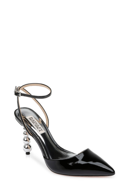 Black | Indie II Metallic Stiletto Heel