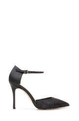 Black | Jailene Ankle Strap Stiletto