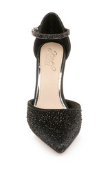 Black | Jailene Ankle Strap Stiletto