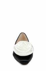 Black | Jana d'Orsay Flats Front