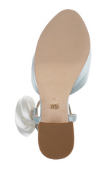 Mist Blue | Janessa Rosette Platform Pumps Sole