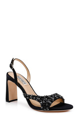 Black | Jenesis Slingback Sandals Front Side
