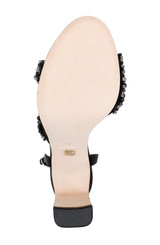 Black | Jenesis Slingback Sandals Sole