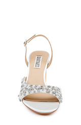 White | Jenesis Slingback Sandals Front