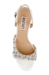 White | Jenesis Slingback Sandals Top