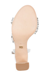 White | Jenesis Slingback Sandals Sole