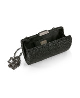 Black | Kaylee Crystal Minaudiere