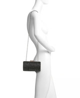 Black | Kaylee Crystal Minaudiere