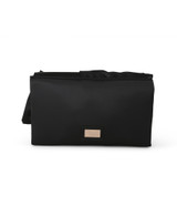 Black | Delilah Handtied Bow Envelope Clutch