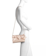 Champagne | Delilah Handtied Bow Envelope Clutch