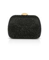 Black | Blossom Crystal Minaudière