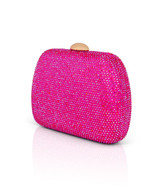 Neon Pink | Blossom Crystal Minaudière