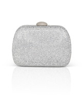 White | Blossom Crystal Minaudière