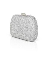 White | Blossom Crystal Minaudière