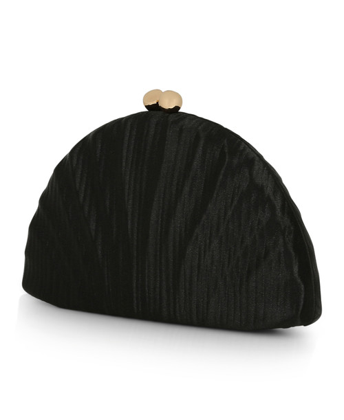 Black | Lilith Art Deco Minaudiere Side