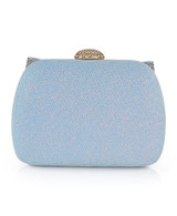 Blue | Emmy Crystal Bow Minaudiere Back