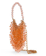 Topaz | Lively Dripped Crystal Mini Pouch Crossbody Side