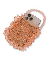 Topaz | Lively Dripped Crystal Mini Pouch Crossbody Back