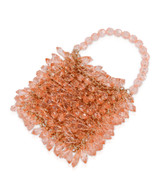 Topaz | Lively Dripped Crystal Mini Pouch Crossbody Open