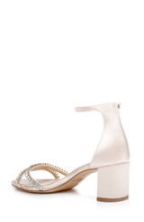 Champagne | Joanne Strappy Block Heel