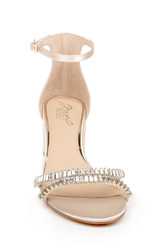 Champagne | Joanne Strappy Block Heel
