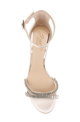 Champagne | Joanne Strappy Block Heel