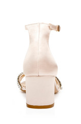 Champagne | Joanne Strappy Block Heel