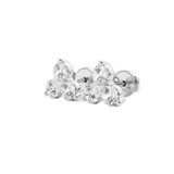 JOE1070-GW4 | Trinity Diamond Stud Earrings