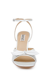 White | Joselyn Stiletto Heel Sandals Front
